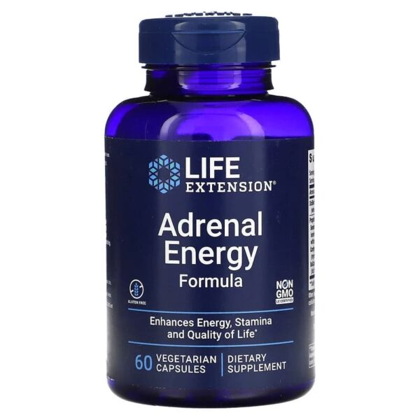 Life Extension Adrenal Energy Formula 60 capsules web